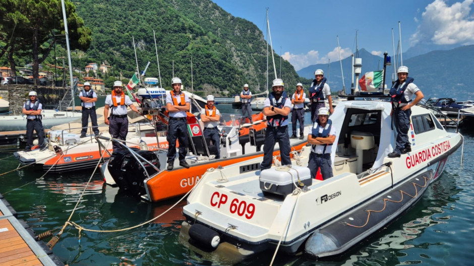 Laghi sicuri: controlli, vigilanza e assistenza della Guardia costiera sul Verbano